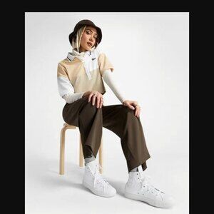 Like new chucks all white monochrome